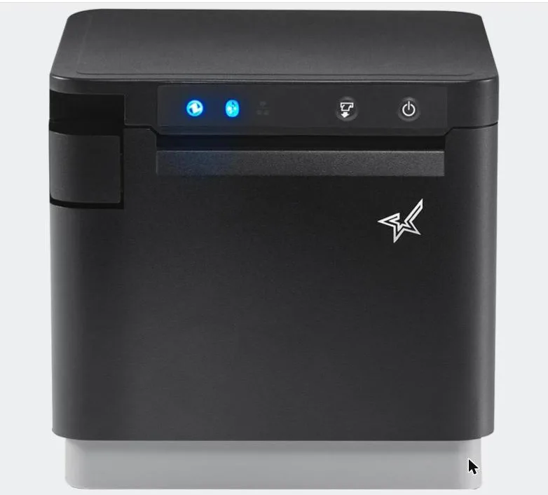 Receipt Printer (80mm) printer shown from the front, sold and supported by BSV Solution