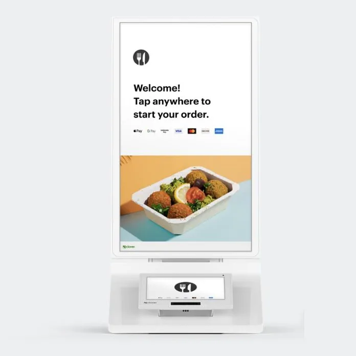 Clover Kiosk self-service ordering station available from BSV Solution