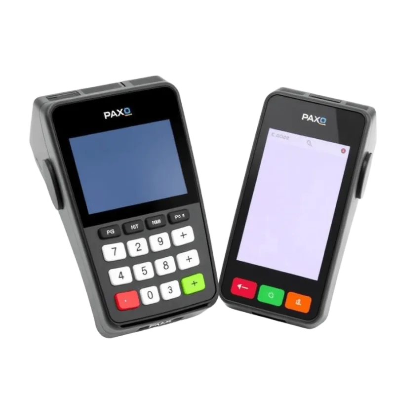 PAX Q30 kiosk shown from the front, sold and supported by BSV Solution