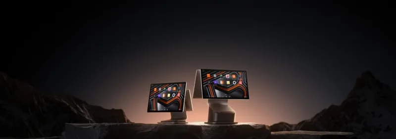 SUNMI T3 PRO Family countertop POS station shown from the front