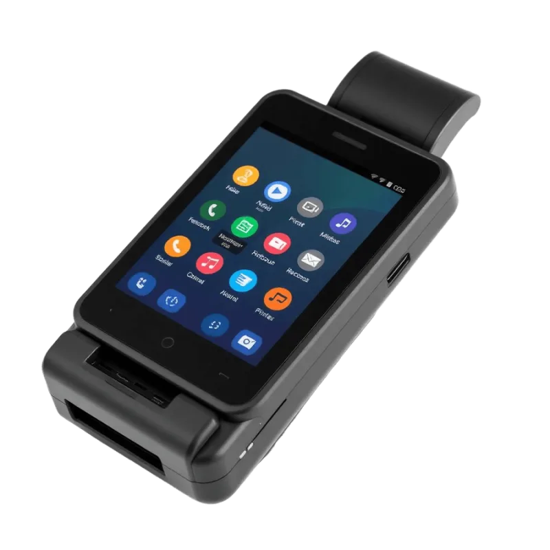 SUNMI V2 handheld shown from the front, sold and supported by BSV Solution