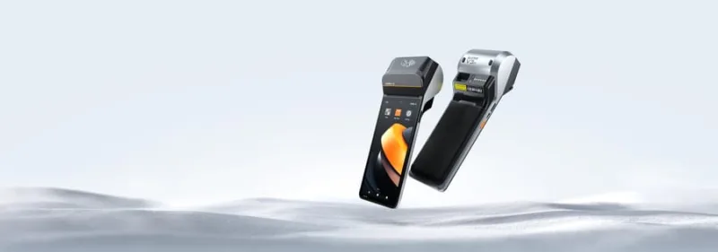 SUNMI V3 Family handheld payment terminal shown from the front SUNMI V3 Family handheld payment terminal shown from the front