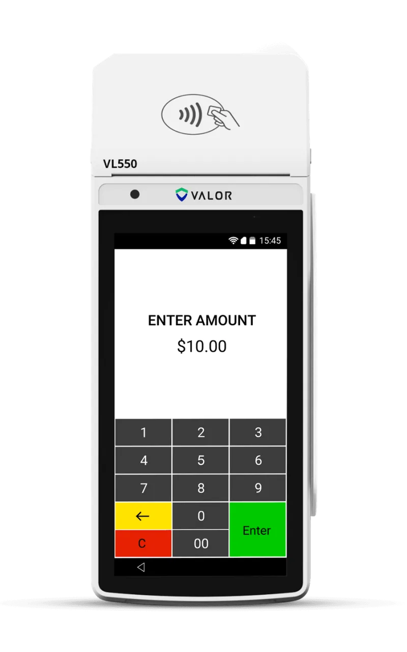 Valor VL550 POS hardware set up for liquor stores Valor VL550 POS hardware set up for liquor stores