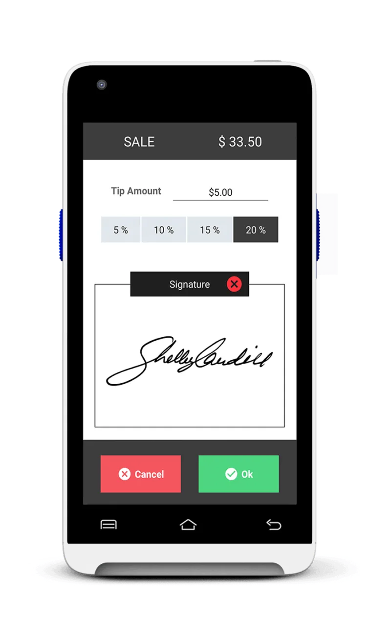 Valor VP350 card payment terminal shown from the front Valor VP350 card payment terminal shown from the front