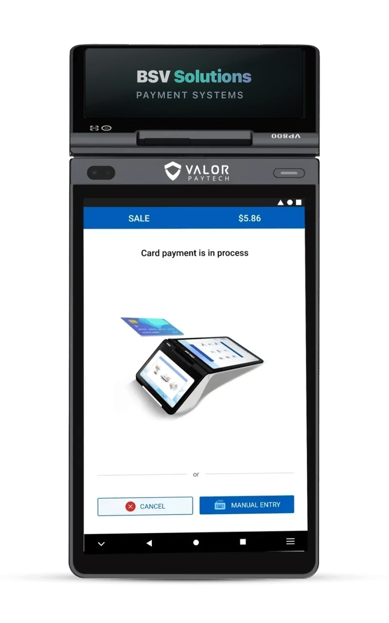 Valor VP800 payment terminal